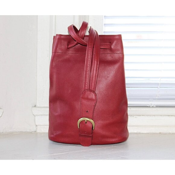 Coach Vintage - Cornelia Sling Backpack 4162 in Red - USA 1990s, EUC! - Picture 9 of 12